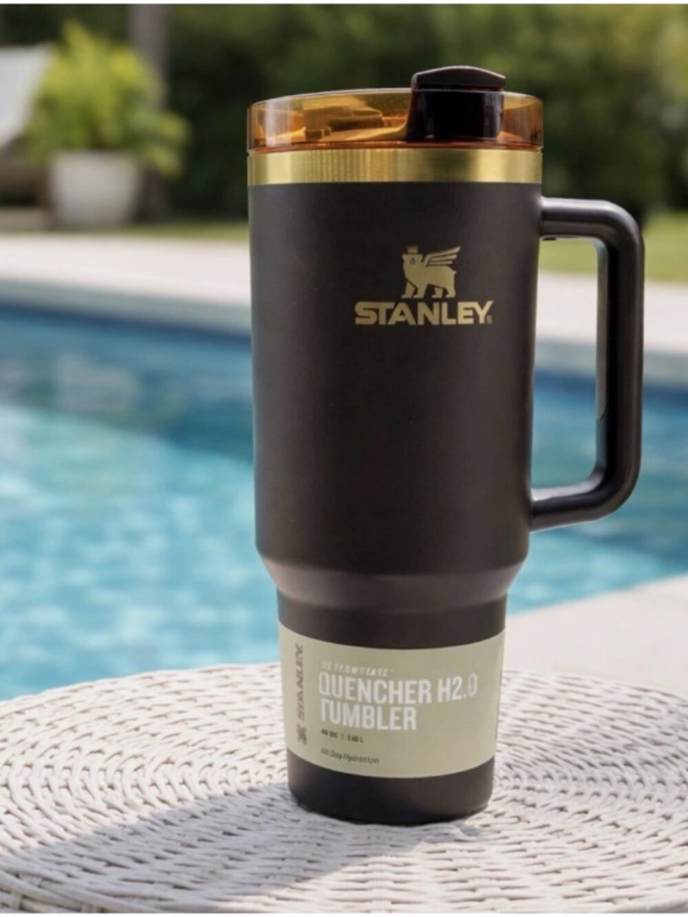 Stanley Chocolate Gold Quencher 40oz Tumbler Flowstate H2.0 Factory Sealed